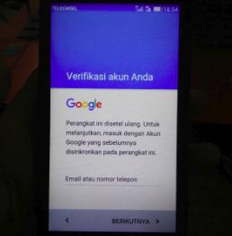 Cara melewati verifikasi akun google Mito A82 FRP tanpa flash