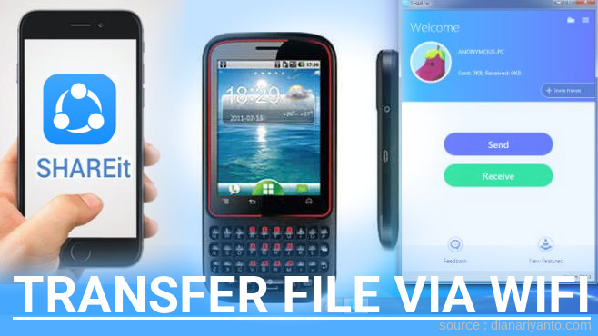 Cara Mudah Transfer File via Wifi di Mito 9800 Menggunakan ShareIt Terbaru