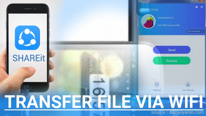 Transfer File via Wifi di Mito 989 Menggunakan ShareIt Terbaru