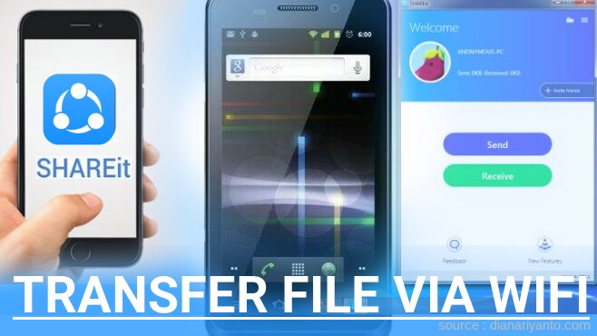 Cara Transfer File via Wifi di Mito 9900 Menggunakan ShareIt Terbaru
