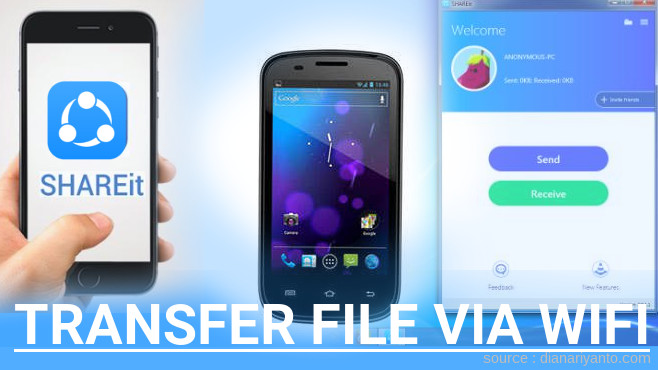 Cara Transfer File via Wifi di Mito A15 Menggunakan ShareIt Terbaru