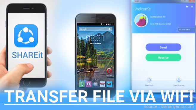 Mengenal Transfer File via Wifi di Mito A160 Menggunakan ShareIt Versi Baru