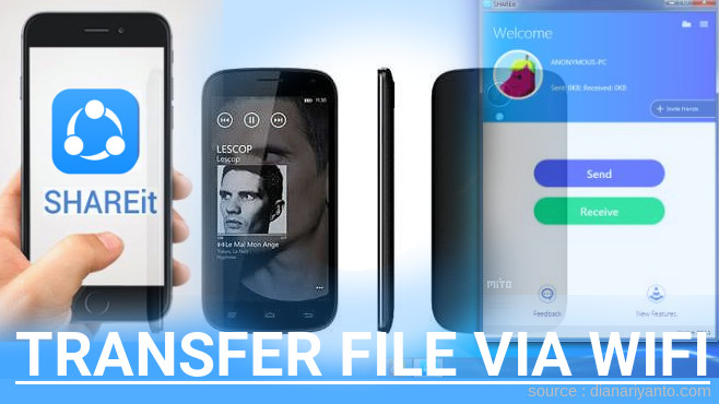 Transfer File via Wifi di Mito A180 Menggunakan ShareIt Terbaru