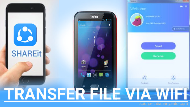 Mudahnya Transfer File via Wifi di Mito A220 Menggunakan ShareIt Versi Baru