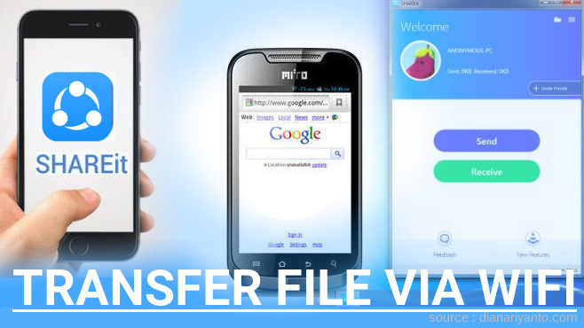 Mengenal Transfer File via Wifi di Mito A300 Menggunakan ShareIt Versi Baru