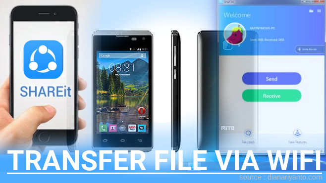 Mudahnya Transfer File via Wifi di Mito A80 Menggunakan ShareIt Terbaru