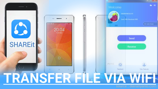 Tips Transfer File via Wifi di Mito A82 Menggunakan ShareIt Terbaru