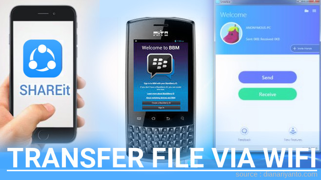 Mudahnya Transfer File via Wifi di Mito A90 Menggunakan ShareIt Terbaru