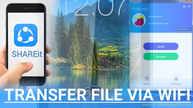 Cara Mudah Transfer File via Wifi di Mito A900 Fantasy Lite Menggunakan ShareIt Versi Baru