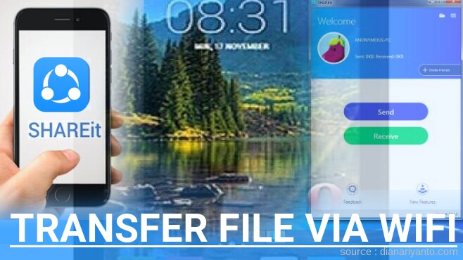 Transfer File via Wifi di Mito A950 Menggunakan ShareIt Versi Baru