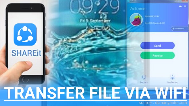 Transfer File via Wifi di Mito A990 Champ Menggunakan ShareIt Versi Baru