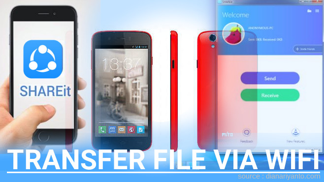 Tutorial Transfer File via Wifi di Mito fantasy 2 A75+ Menggunakan ShareIt Terbaru
