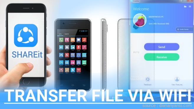 Cara Mudah Transfer File via Wifi di Mito Fantasy A260+ Menggunakan ShareIt Terbaru
