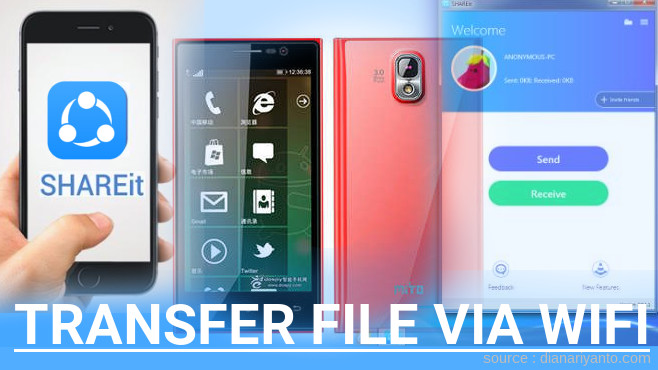 Mudahnya Transfer File via Wifi di Mito Fantasy Card A65 Menggunakan ShareIt Versi Baru