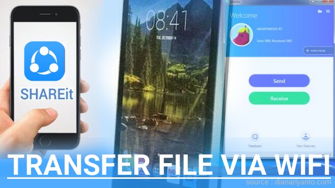 Cara Transfer File via Wifi di Mito Fantasy Lite A780 Menggunakan ShareIt Terbaru