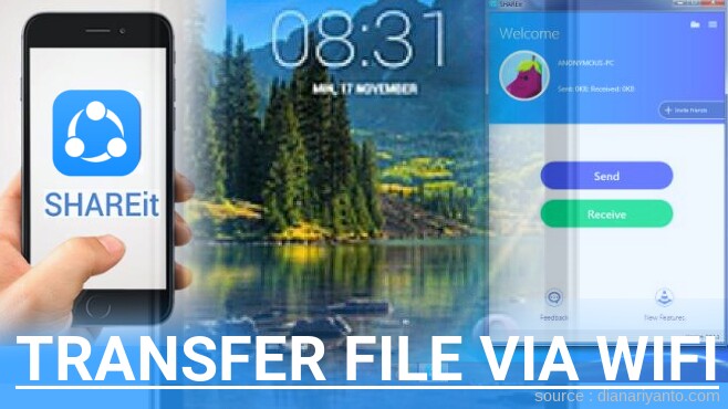 Mudahnya Transfer File via Wifi di Mito Fantasy Lite A80 Menggunakan ShareIt Terbaru