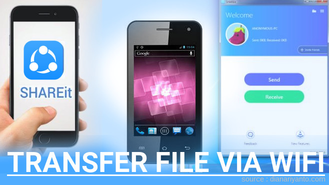 Cara Transfer File via Wifi di Mito Fantasy Lite A810 Menggunakan ShareIt Terbaru
