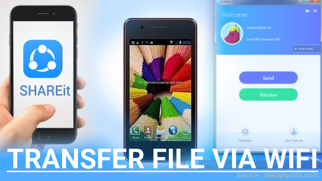 Cara Mudah Transfer File via Wifi di Mito Fantasy Mini A260 Menggunakan ShareIt Versi Baru