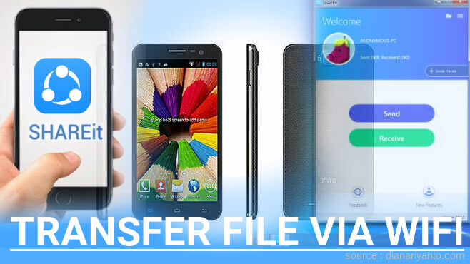Mudahnya Transfer File via Wifi di Mito Fantasy Note A30 Menggunakan ShareIt Terbaru