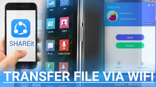 Cara Mudah Transfer File via Wifi di Mito Fantasy Selfie 2 A330i Menggunakan ShareIt Versi Baru