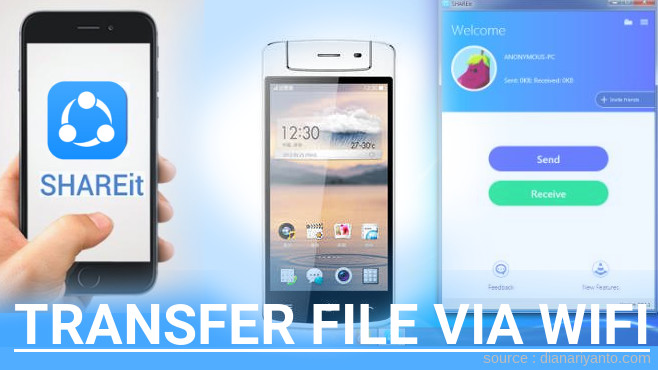 Tutorial Transfer File via Wifi di Mito Fantasy Selfie A77 Menggunakan ShareIt Versi Baru