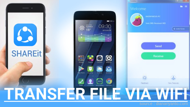 Tutorial Transfer File via Wifi di Mito Fantasy Style A550 Menggunakan ShareIt Terbaru