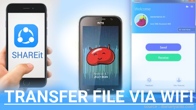 Cara Mudah Transfer File via Wifi di Mito T510 Menggunakan ShareIt Terbaru