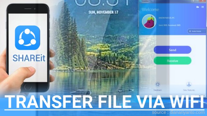 Mudahnya Transfer File via Wifi di Mito T81 Menggunakan ShareIt Terbaru