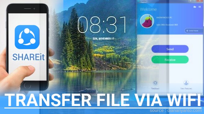 Cara Transfer File via Wifi di Mito T99 Plus Menggunakan ShareIt Versi Baru