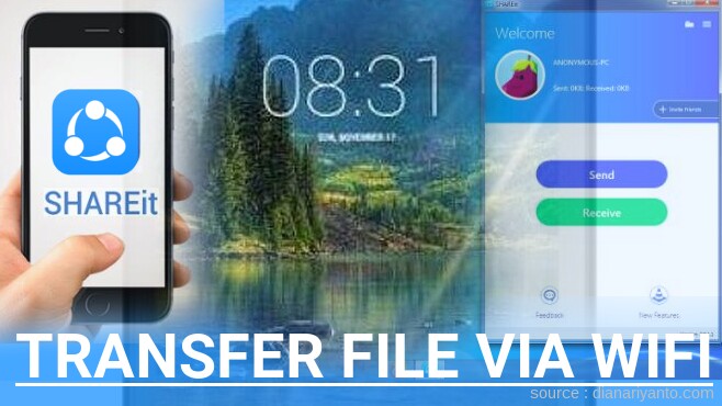 Cara Transfer File via Wifi di Mito T99 Menggunakan ShareIt Terbaru