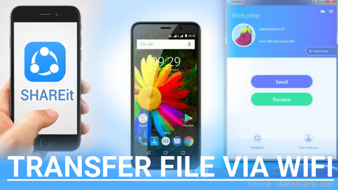 Mengenal Transfer File via Wifi di Mito Z1 Plus Menggunakan ShareIt Terbaru