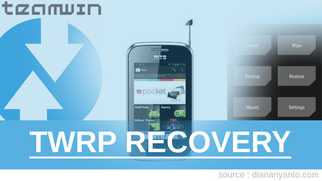 Install TWRP Mito A100 Temp