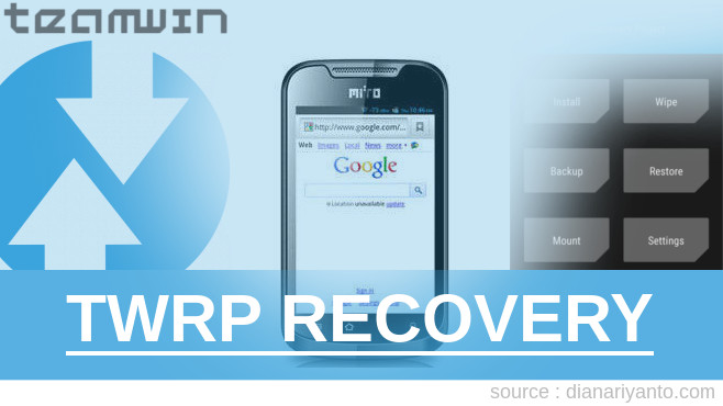 TWRP Recovery Mito A300 Temp