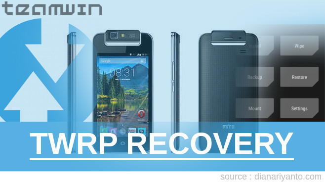 TWRP Recovery Mito A330i Temp