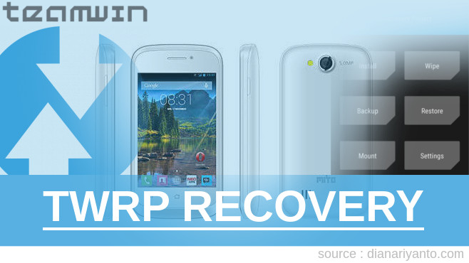 TWRP Mito Fantasy A313 Tanpa Unlock Bootloader