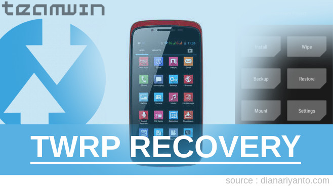 Cara Pasang TWRP Mito Fantasy A55 Temp