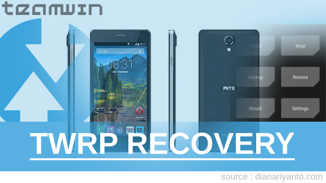 Pasang TWRP Mito Fantasy Fly A72 Anti Gagal