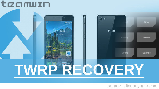 Cara Pasang TWRP Mito Fantasy Max A38 Tested