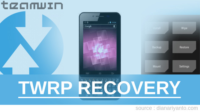 Cara Pasang TWRP Mito Fantasy Text A500 Temp