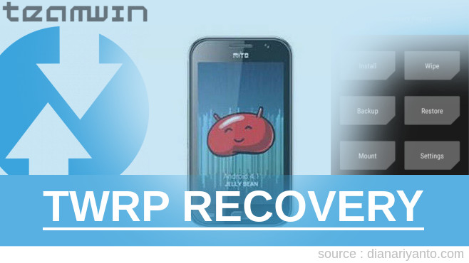 Cara Pasang TWRP Mito T510 Beta